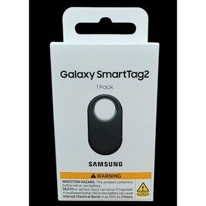 New Samsung Galaxy SmartTag2 Bluetooth Tracker Black Smart Tag 2 Luggage Pet